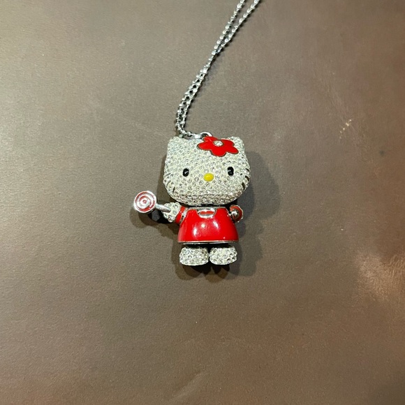 Hello Kitty Swarovski Crystal necklace.. - Picture 12 of 14